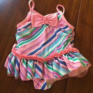 Juicy Couture Toddler Pink Tutu Swimsuit Size 3T
